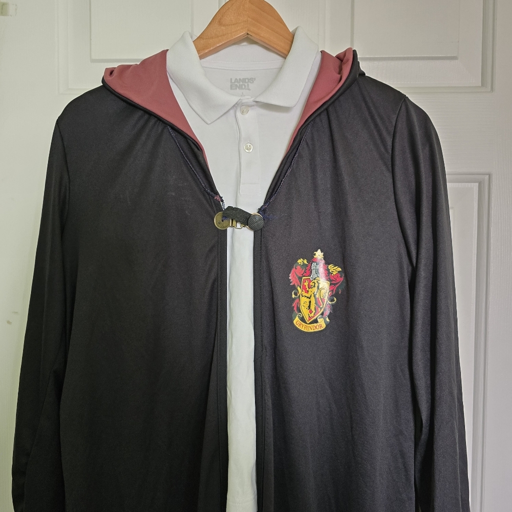 Harry Potter Hogwarts Student 3-Piece Halloween Costume Kids Size Large (10-12) - Picture 2 of 12